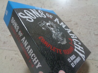SONS OF ANARCHY Season 1-4 Blu-ray Three Season BOXSET Charlie