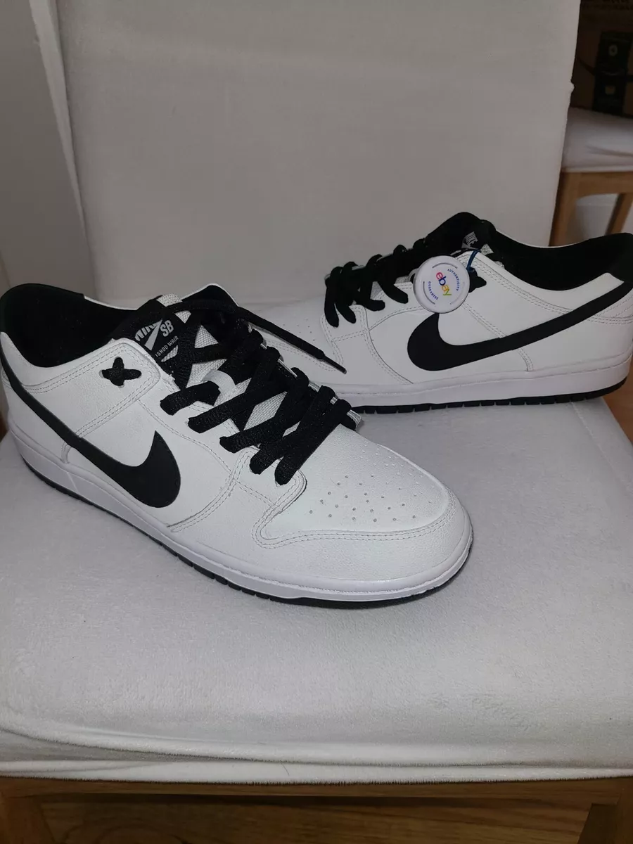 Nike SB Dunk Low Pro Ishod Wair Mens US Size 10.5 White/Black