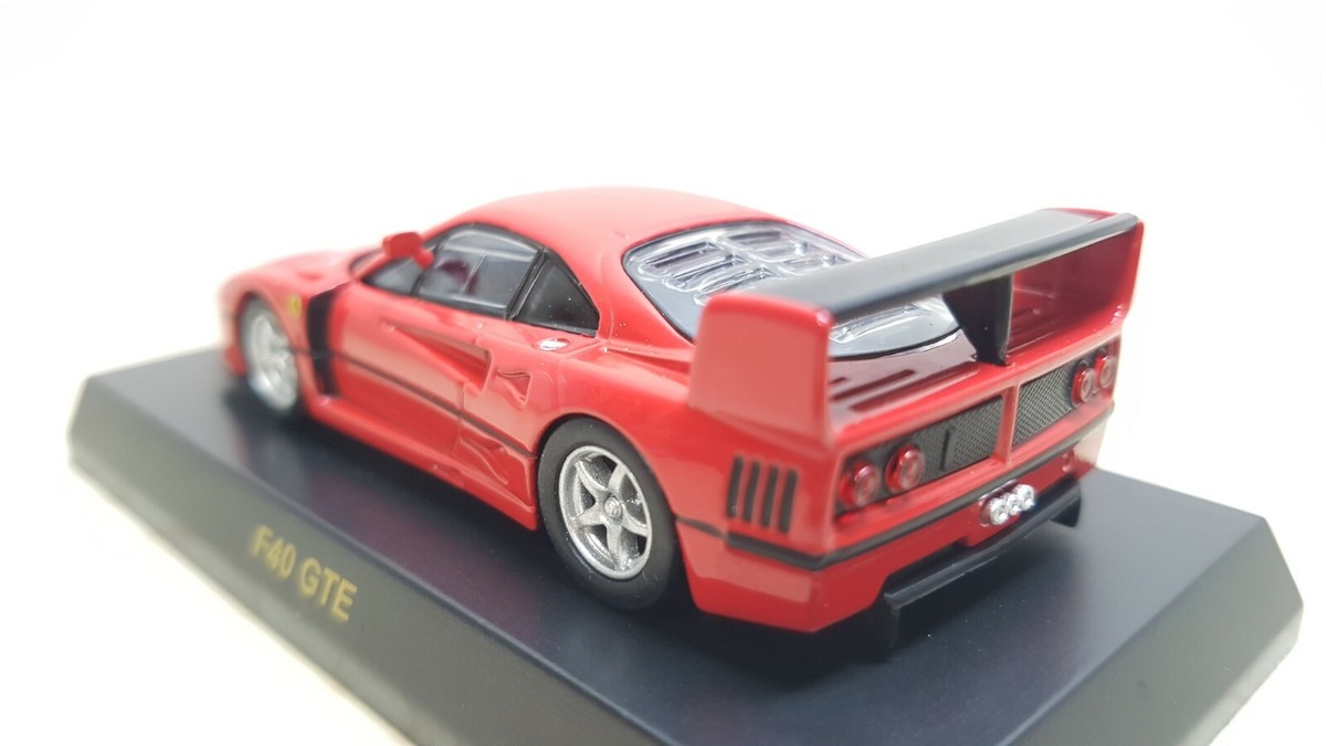 F40 GTE 1995 赤　1/64 ミニカー Kyosho 1/64 FERRARI F40 GTE RED diecast car model | eBay