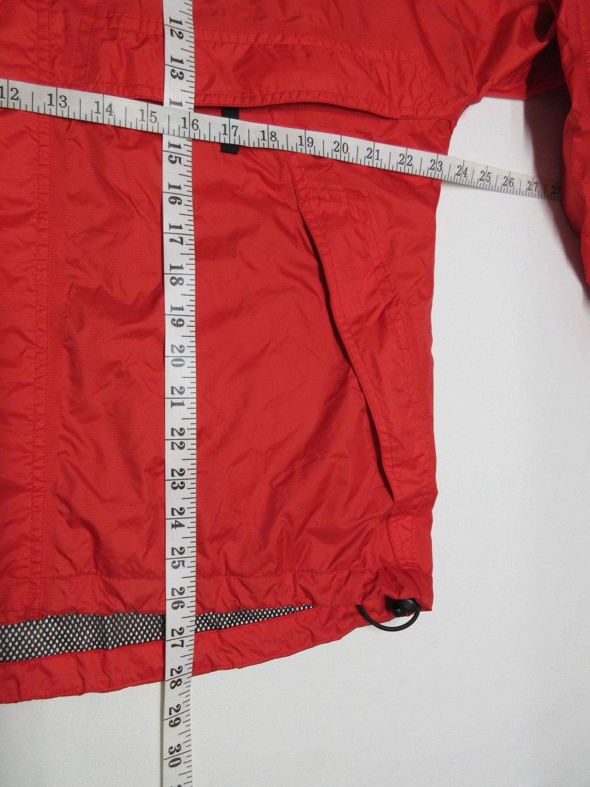 Helly Hansen red packable Helly Tech rain jacket … - image 9