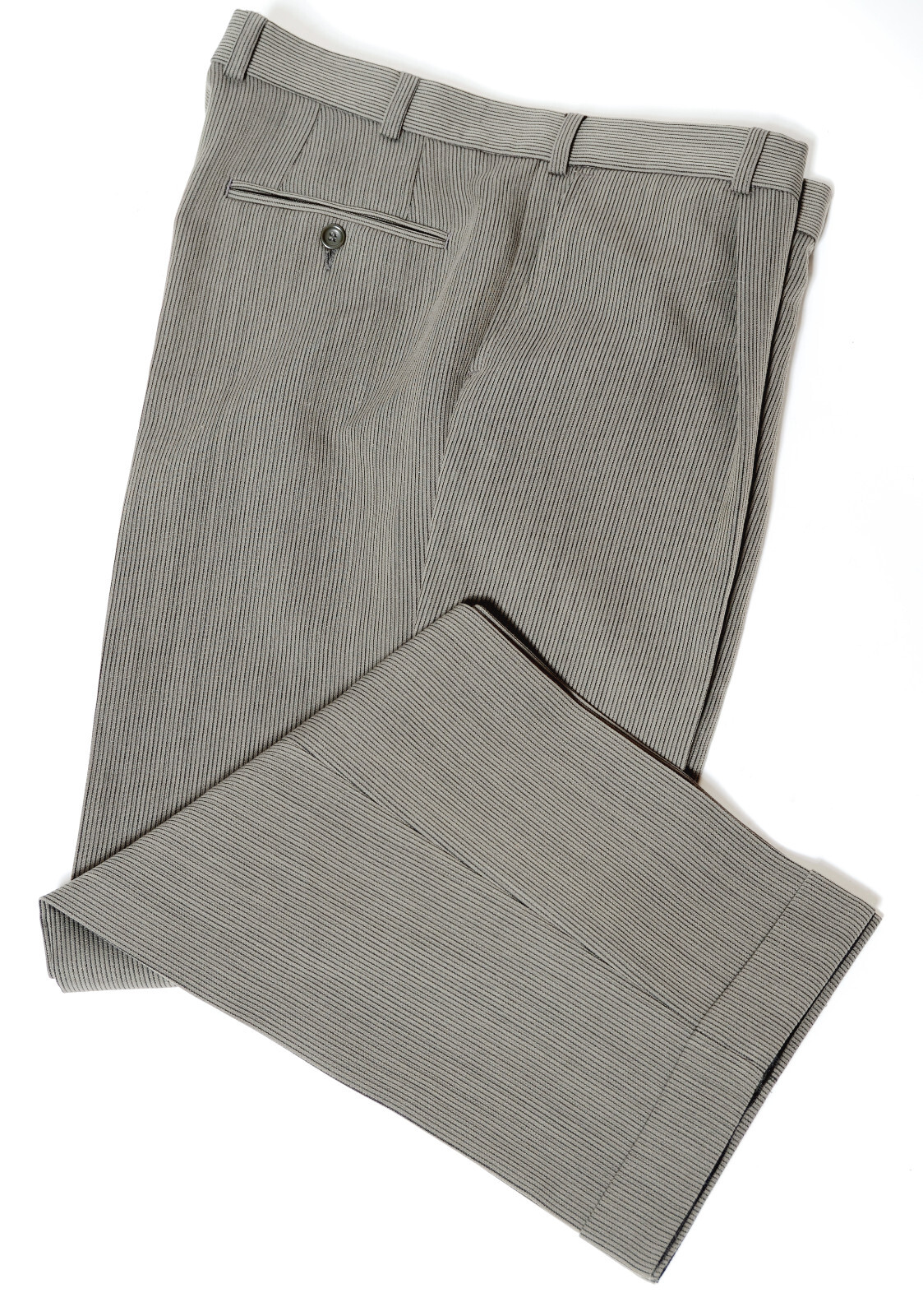 Kartel Corduroy 3 Piece Suit Mens Size UK 42S Pleated Front Trousers