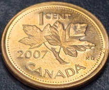 2007 Canada 1 Cent (RCM LOGO) KM# 490a US SELLER COMBINED SHIPPING REFUND