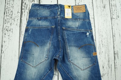 BNWT G-STAR JEANS TYPE C 3D LOOSE TAPERED WISK AGED