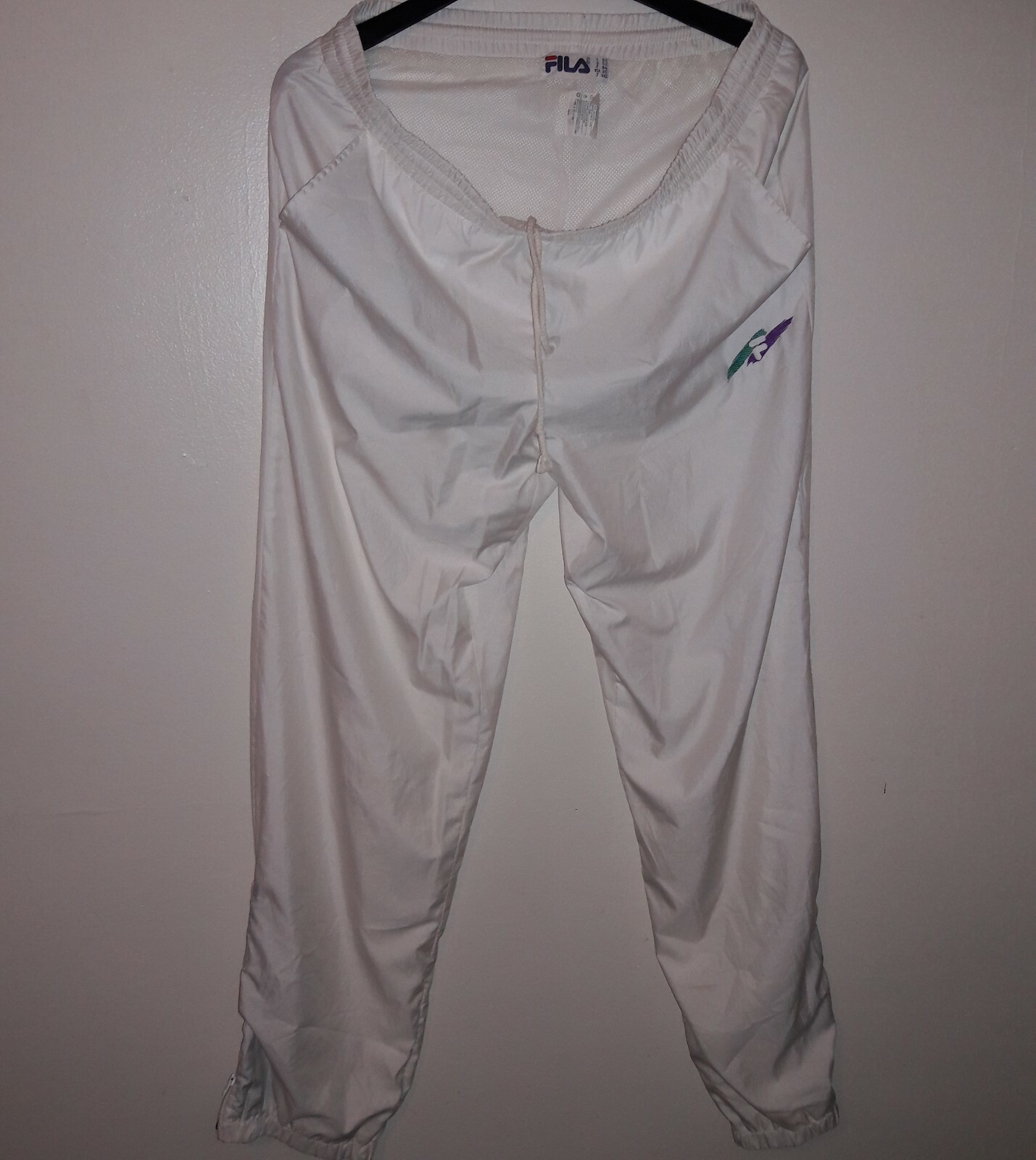 Pantalone giacca a vento Fila vintage