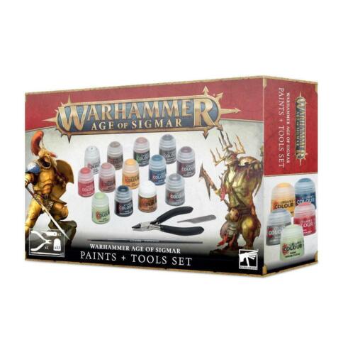 Warhammer Age of Sigmar Paint and Tools Set - 801760 - Picture 1 of 1