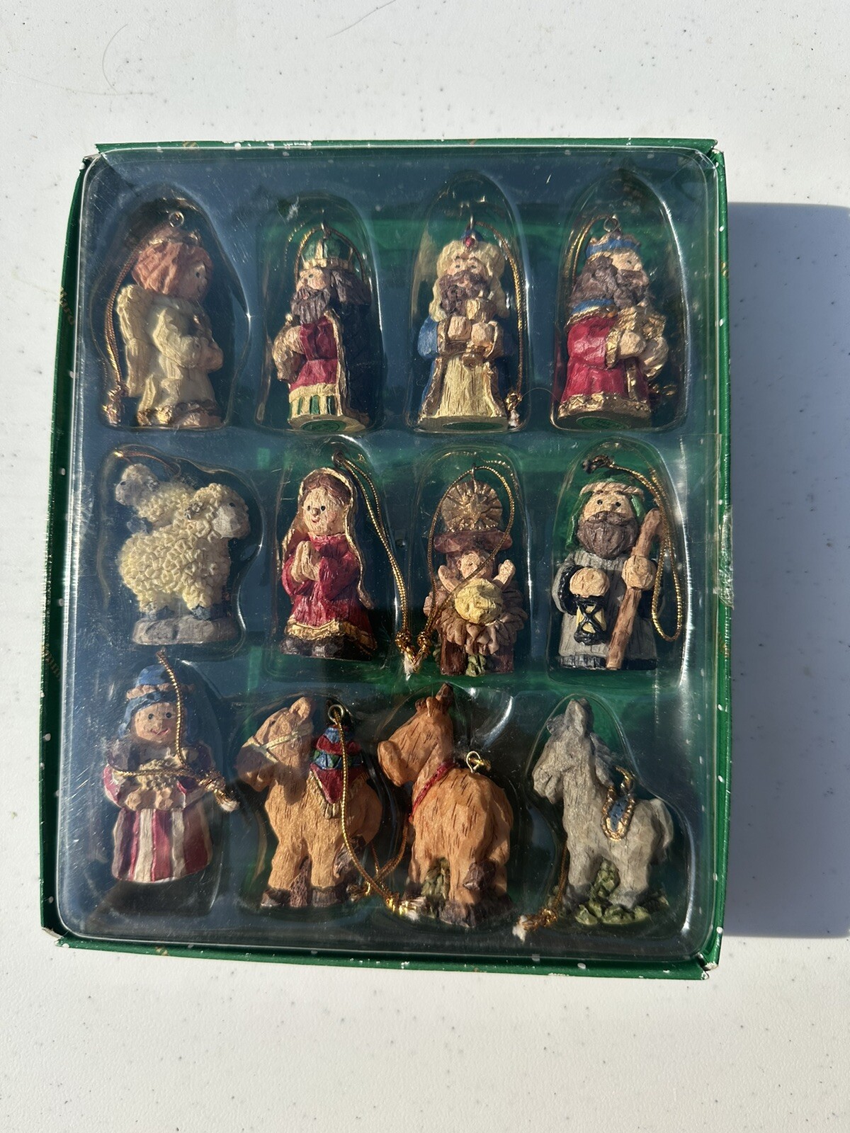 Dillard Trimmings Christmas Ornaments. New In Box, Never Used.  Set Of 12