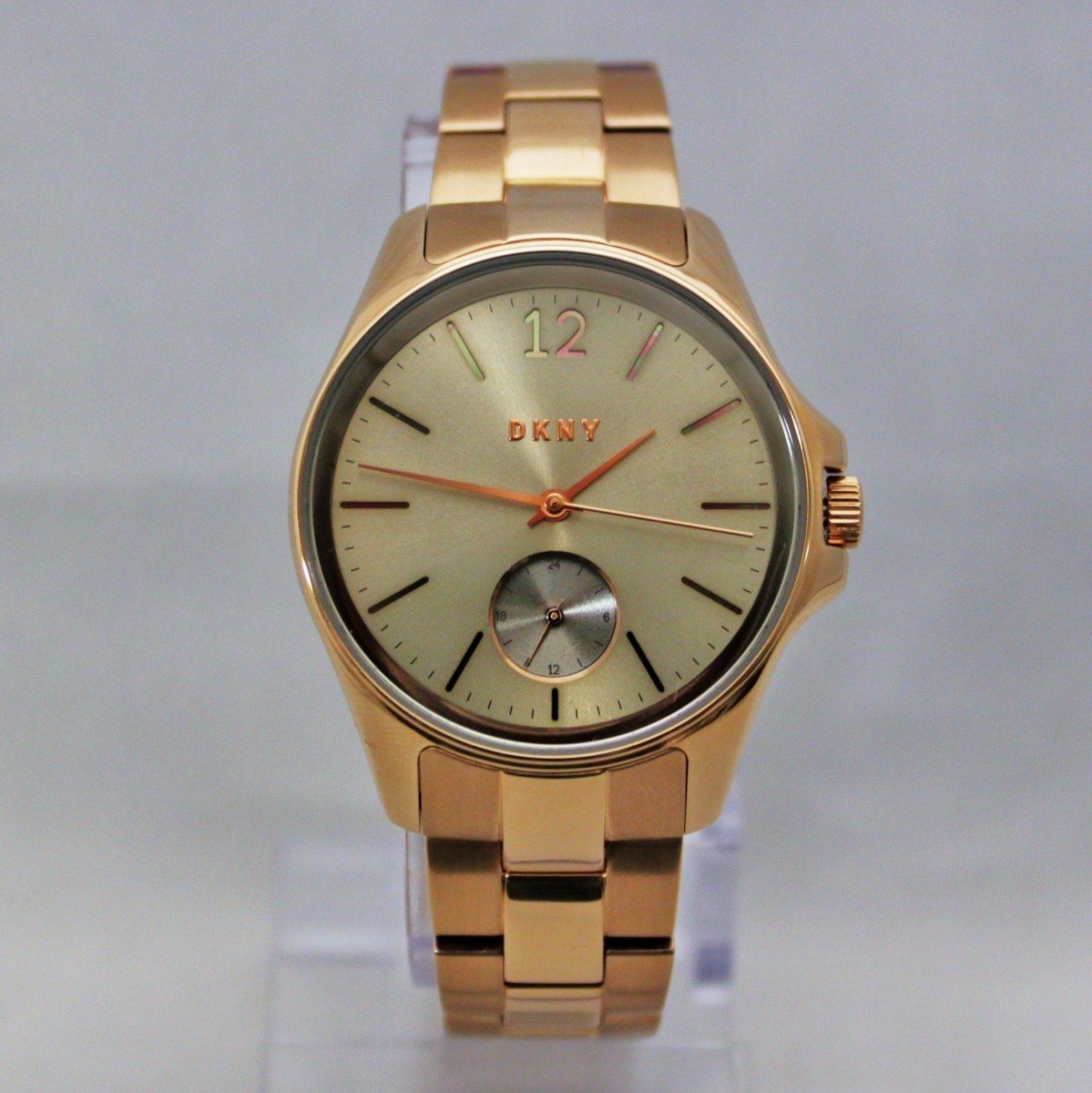 New DKNY NY2518 Eldridge Rose Gold Tone Stainless Steel  display picture 2