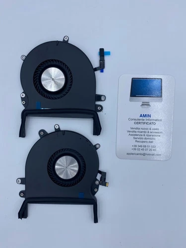  🇮🇹 COPPIA VENTOLE RAFFREDDAMENTO MACBOOK PRO 16 A2141 DESTRA SINISTRA 