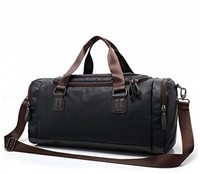 Mens Vintage Leather Travel Tote Weekend Duffel Hand Shoulder Messenger Man Bag on sale Mens Vintage Leather Travel Tote Weekend Duffel Hand Shoulder Messenger Man Bag on sale