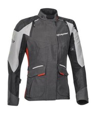 GIACCA GIUBBOTTO DONNA JACKET IXON BALDER LADY NERO/GRIGIO/ROSSO TAGLIA XS
