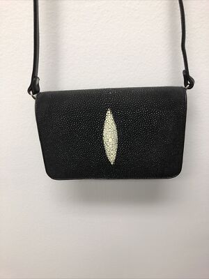 Stingray Leather Clutch Bag (02-129)
