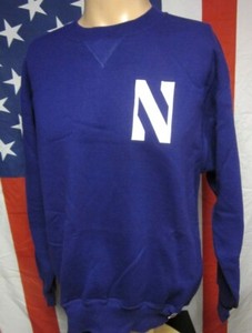 northwestern embroidered sweatshirt