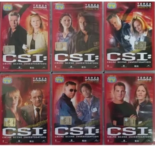 Dvd Csi Crime Scene Investigation Prima Seconda Terza Stagione 1 2 3 Serie Tv - Foto 11 di 13