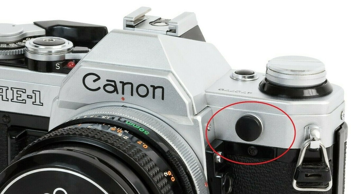 CANON FLASH PC Sync CAP COVER for AE-1 A-1 AE-1 PROGRAM AE1