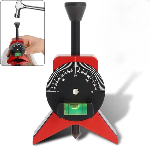 Y-Type Pipe Center Finder with Magnetic Centering Head & Adjustable Bubble