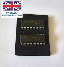 4164 RAM 64Kx1Bit 100ns x2  for Commodore C64 Spectrum CPC Atari DIP16