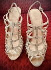 Vince Camuto Leather Sandal, Light Gold, Size 10M. Heels-5”. Excellent Condition — photo 3