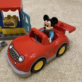 LEGO Duplo Mickey's Car Workshop 10829 Toy Building Set Disney Junior Clubhouse