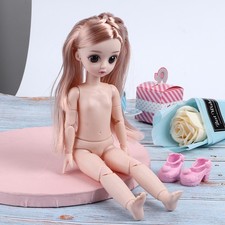 ⁺30cm Fashionable Beautiful Doll Kid Children Girl Doll Toys With Movable Joints
