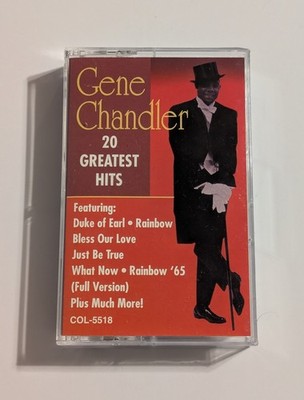 Gene Chandler - 20 Greatest Hits (1994 Cassette Tape) Chicago Soul Funk Disco