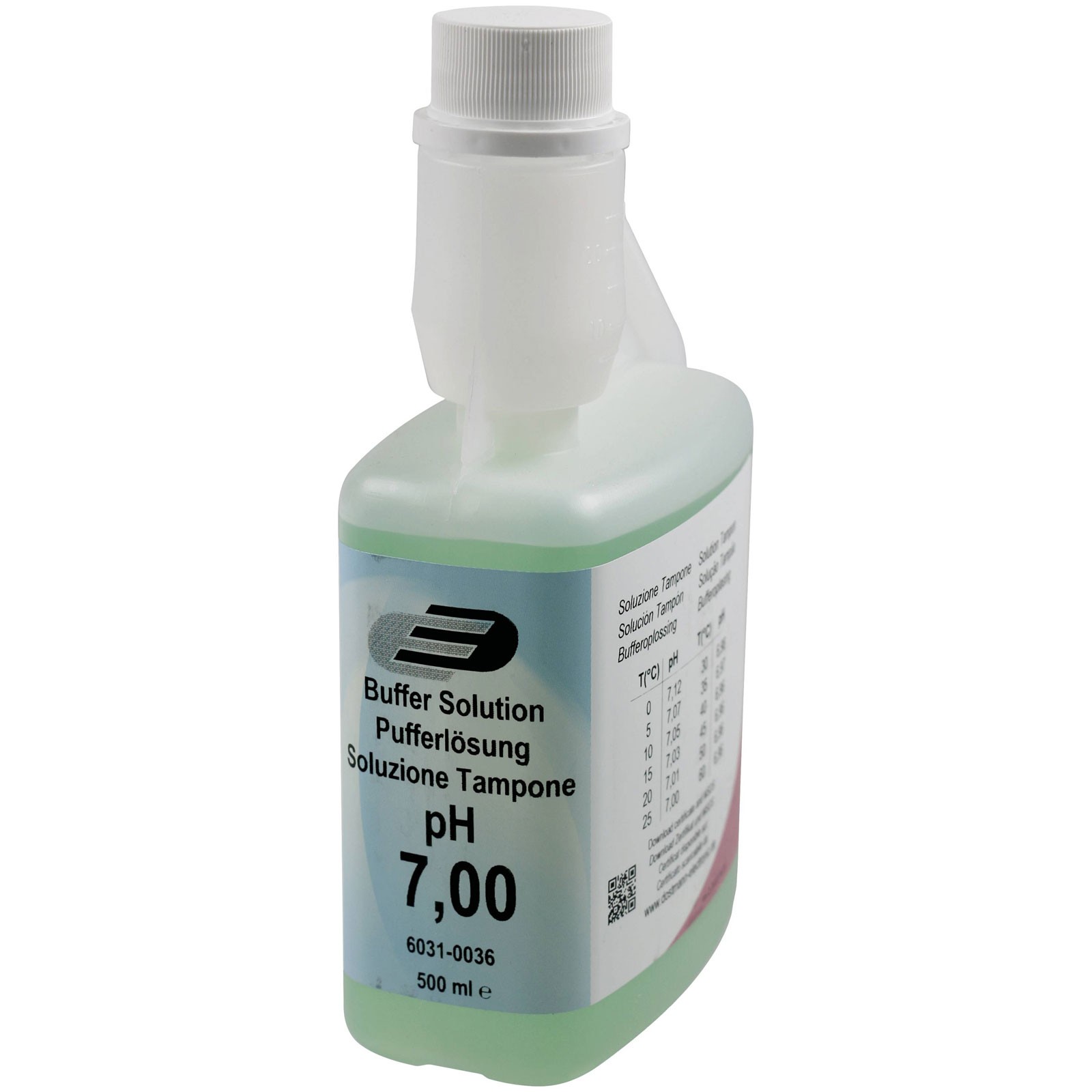 TFA Dostmann Buffer Solution 500ml for pH Calibration