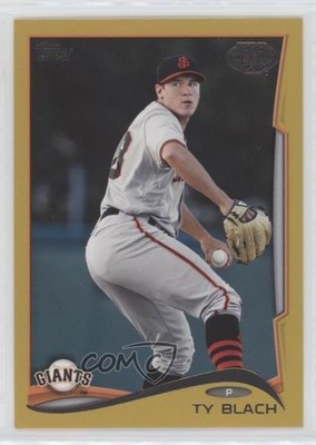 2014 Topps Pro Debut Gold 45/50 Ty Blach #188 0b0