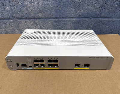 Cisco Catalyst 3560-CX PoE+ PD Managed Switch | WS-C3560CX-8PT-S