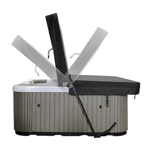 Hot Tub Cover Lift Bar,Two Sides Spa Lifter,Height 45.3“ - 72.1” Width 53.5“ ...