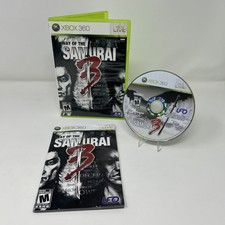 Way of the Samurai 3 Xbox 360 Game CIB