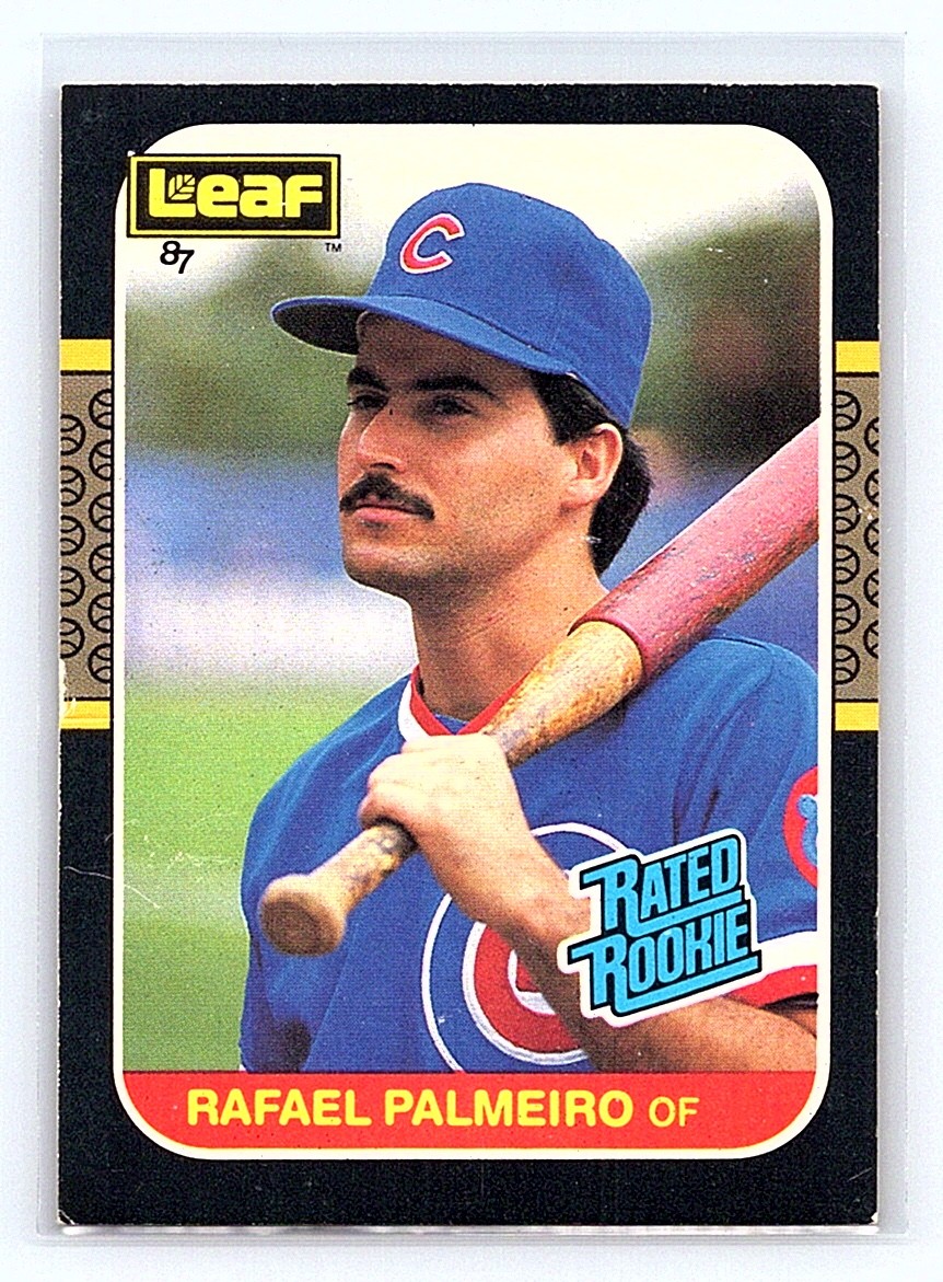 1987 Leaf Rafael Palmeiro #43