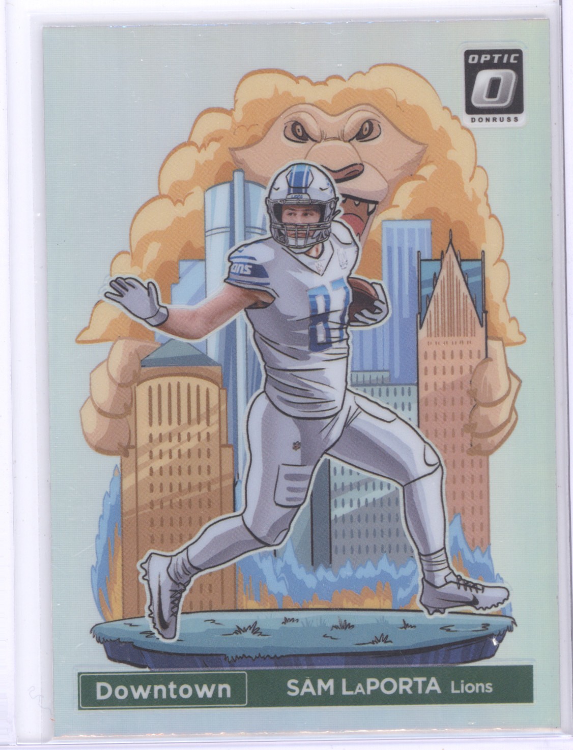 2024 Donruss Optic #6 Sam LaPorta Downtown!