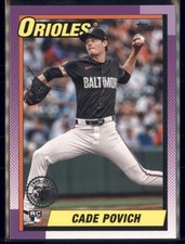 2025 Topps Series 1 - 1990 Topps #T90-69 Cade Povich RC