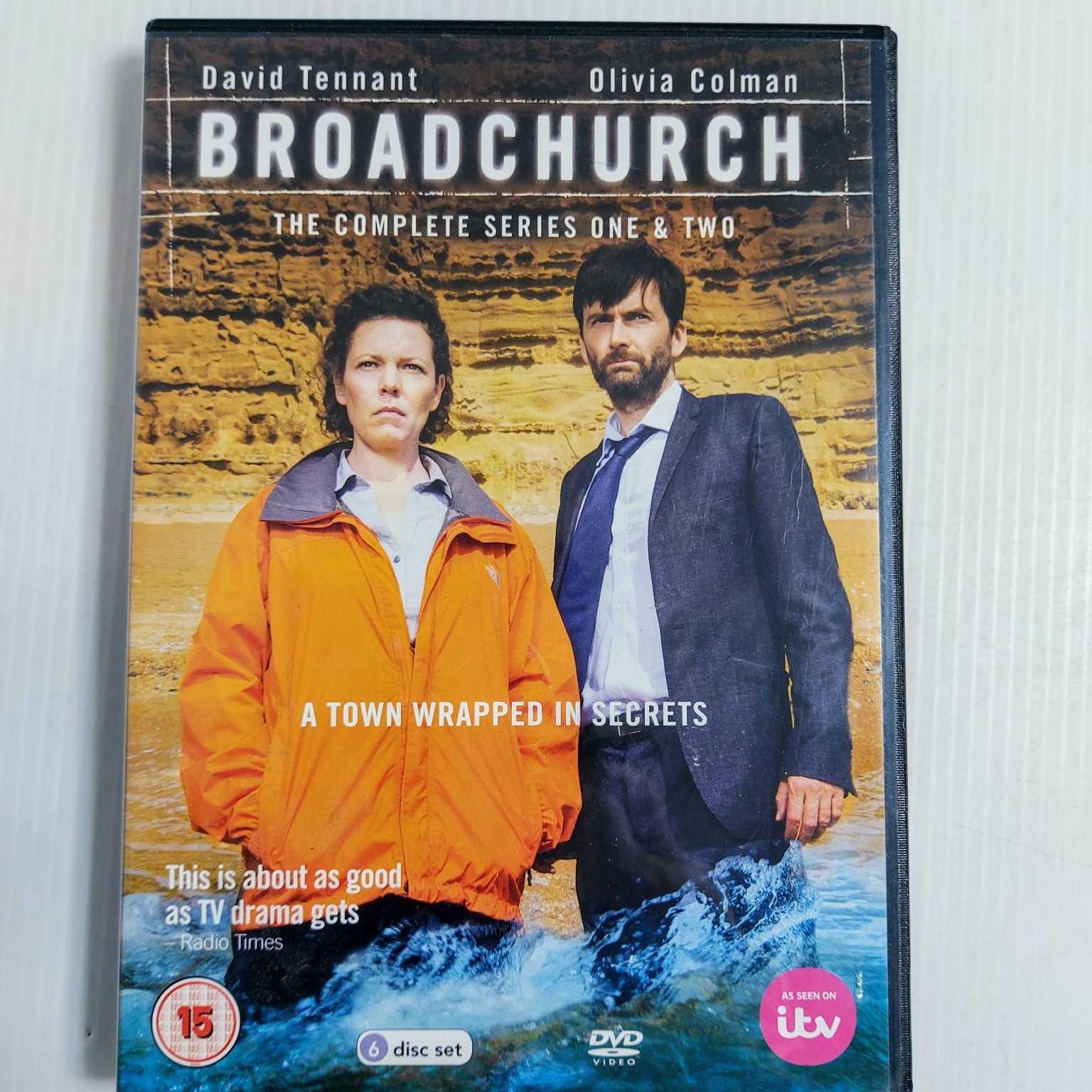 Broadchurch The Complete Series One & Two DVD 6-Disc Set PAL ITV