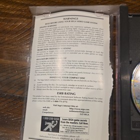 Fighting Vipers (Sega Saturn, 1996) BOX,DISC, COVER ART. NO MANUAL