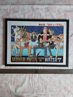 Rare Framed 2009 One Piece - Chapter 357 Shonen Jump Color Spread - anime manga