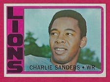 1972 Topps - Charlie Sanders #60 