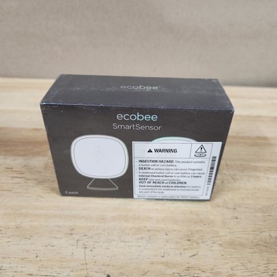 Ecobee Smart Sensor 2 Pack - Comfort, Security, Energy Savings - Smart Home