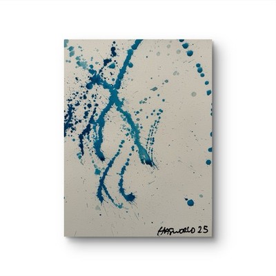 HASWORLD ORIGINAL ABSTRAKTER EXPRESSIONISMUS KUNST INTERIOR Designer SAMMLERSTÜCK SELTEN