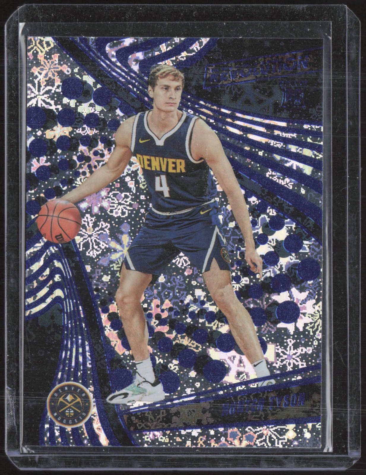 Hunter Tyson #137 Winter Rookie RC 2023-24 Panini Revolution *HOT*