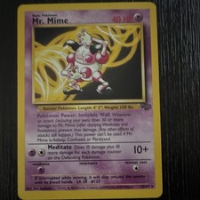 Pokémon TCG Mr. Mime Jungle Card 22/64 Unlimited Rare on eBay