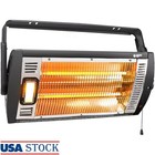 Electric Garage Heater 120V 750/1500W Ceiling Mount Space Heater for Garage Shop