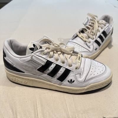 Adidas Forum Low Off-White Black White Cream Shoes Men's Size 9.5 GV9024