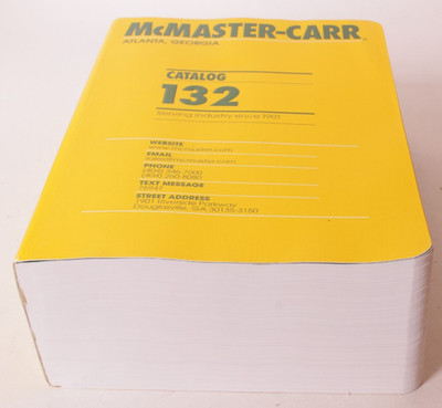 NEW McMaster-Carr Atlanta, Georgia Catalog 132