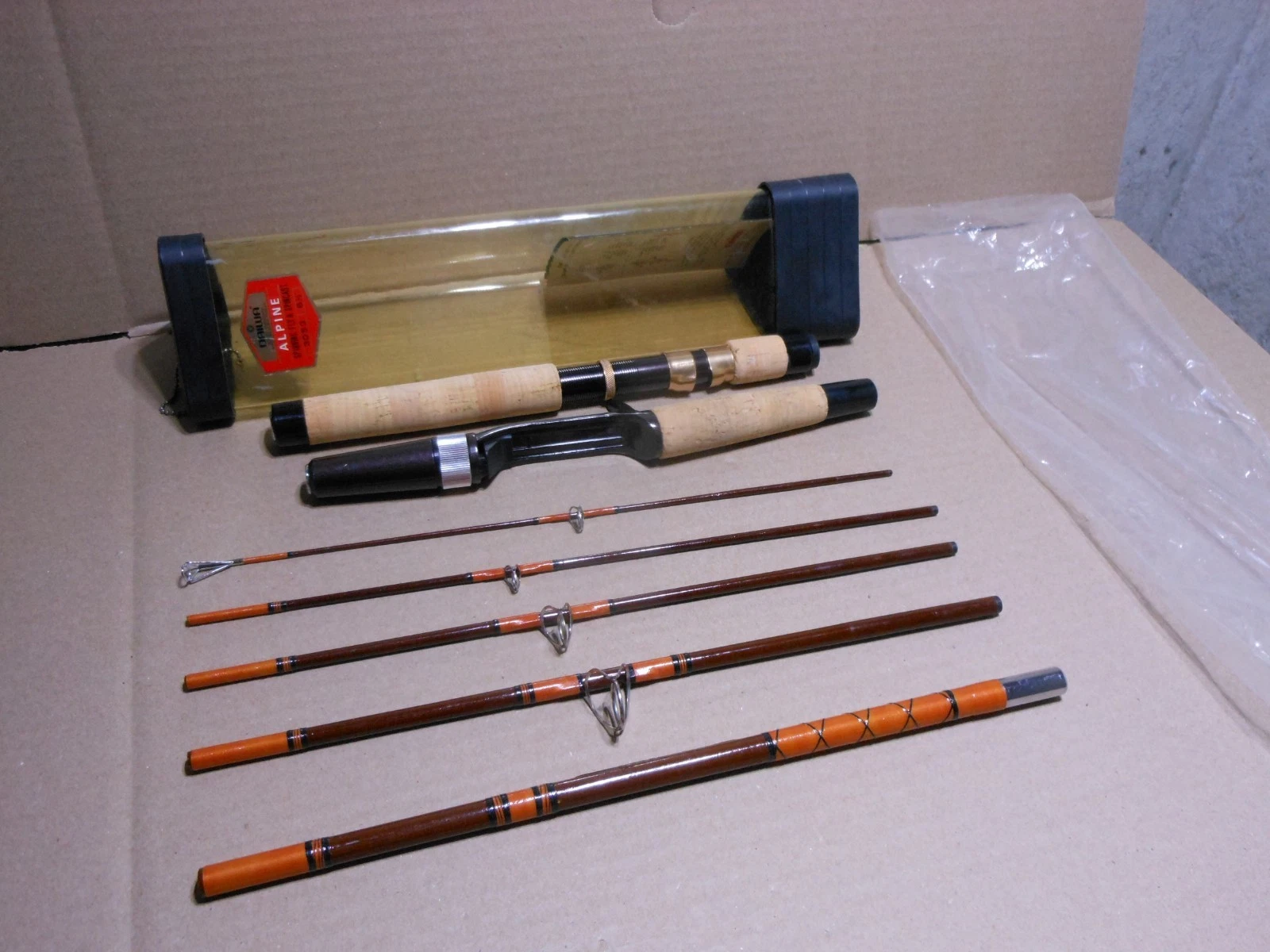 Vintage Daiwa Alpine 3053 7 Piece 6.5 Foot Travel Fishing Rod Lightweight
Opens in a new window or t