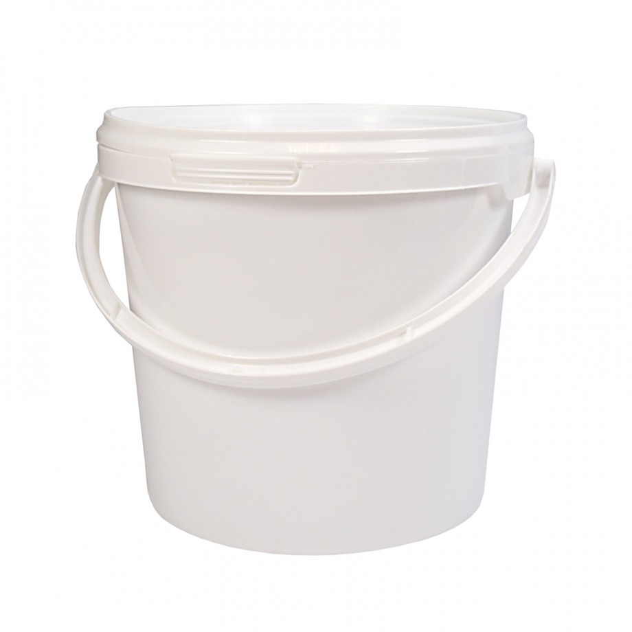 Food Grade Plastic Bucket & Lid - 2.5 Litre - Multipurpose
