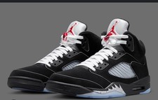 Air Jordan 5  Black Metallic Reimagined  HF3975-001 Men  s Size 8-13 New T1