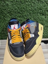 Size 8.5M/10W - Jordan 4 Retro Union Off Noir Sz 8.5 DC9533-001 Pre-Owned
