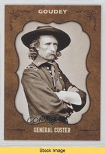 2022 Upper Deck Goudey Wild West Weekly George Custer General #6 READ 0aj6