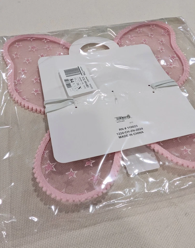 Fairy Wings Sparkly Butterfly Novo com etiquetas Get Your Little Darling Wings! | Presente de férias - Imagem 4 de 4