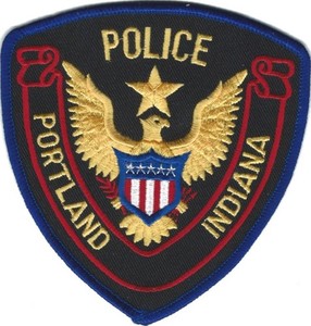 INDIANA - Portland Police Department patch